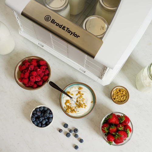 Yogurt and the Proofer with berries